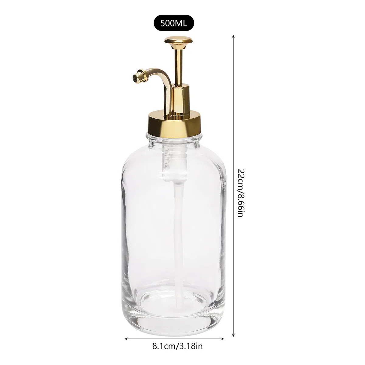 Dispenser per sciroppo, in acciaio inox 16 oz, erogatore di miele, accessori per bar, antigoccia, set da 2