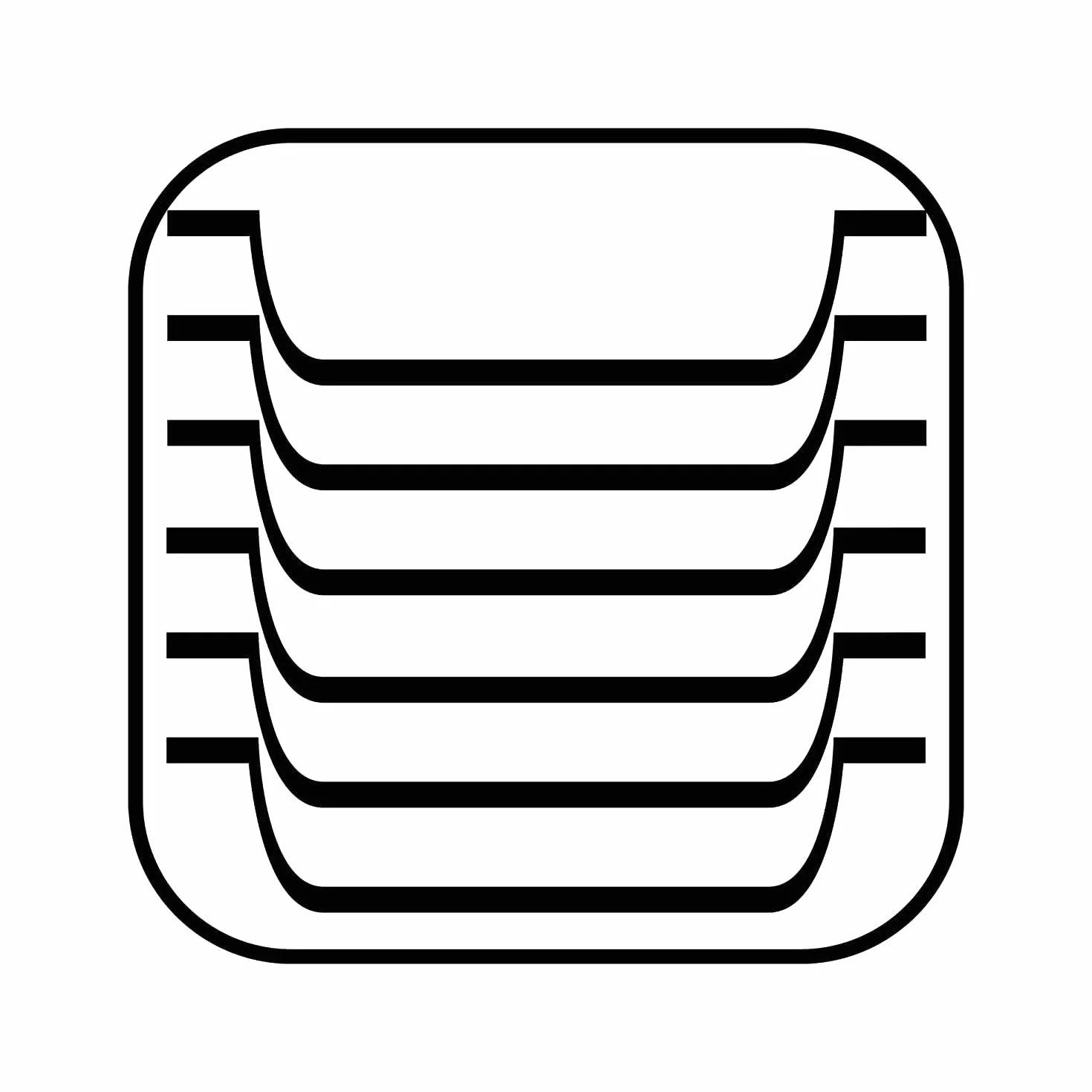 APS 82068 GN 1/3 Contenitore Gastronorm, in policarbonato, dimensioni 325 x 175 mm/altezza 65 mm/volume 2,4 litri, nero