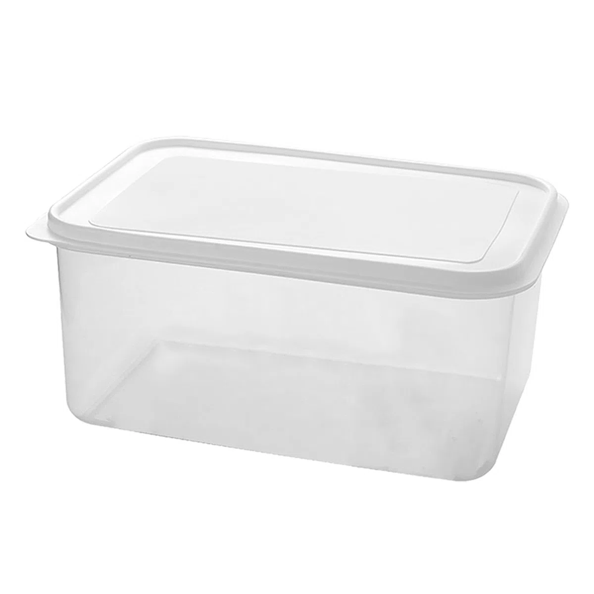 Geardeangloow Contenitore trasparente per la lievitazione dell'impasto della pizza, grande capacità, per cucina, frigorifero, pane, 4 l, trasparente