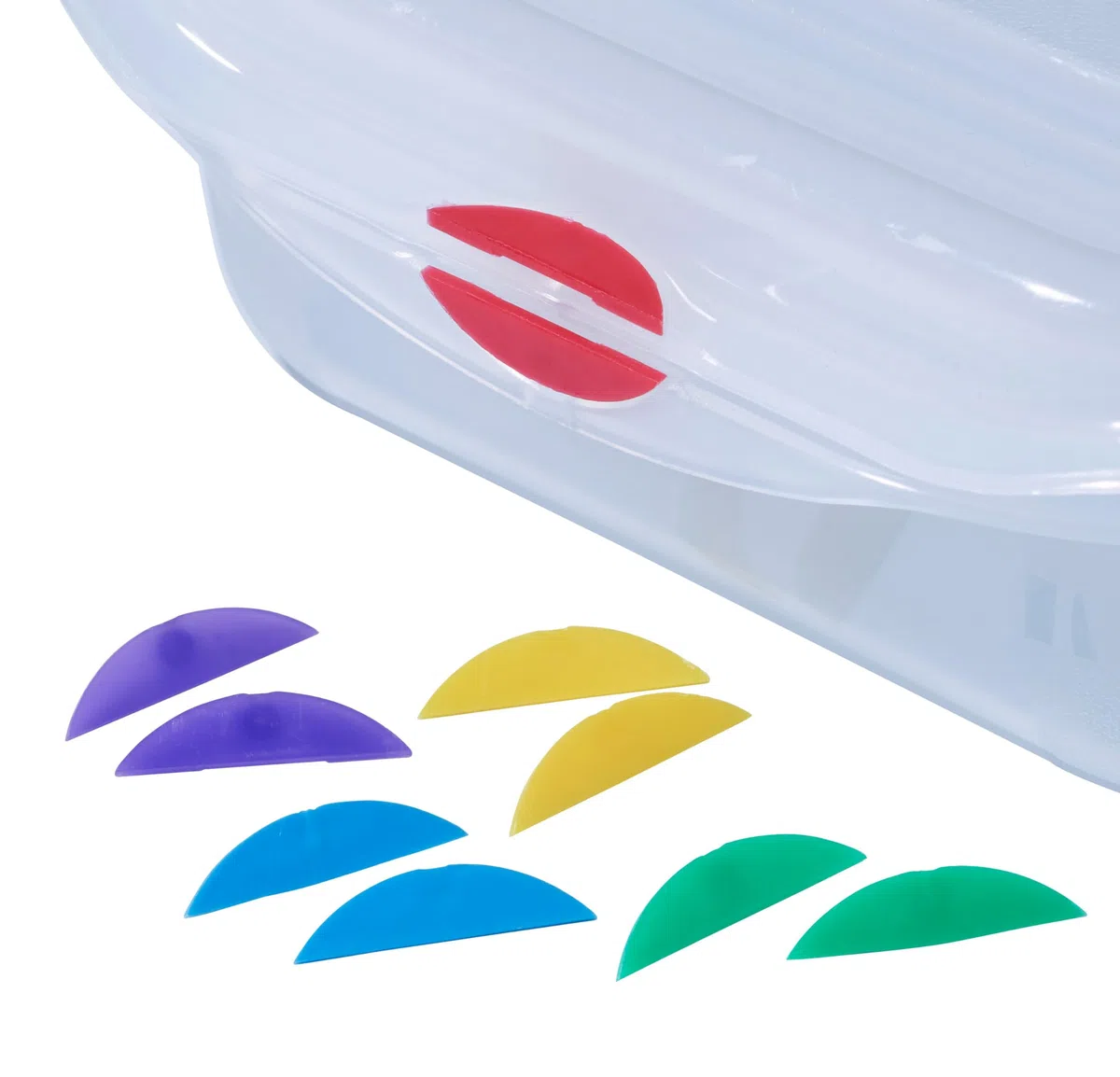 METRO Professional Contenitore per alimenti GN 2/3, 150 mm, polipropilene, con coperchio