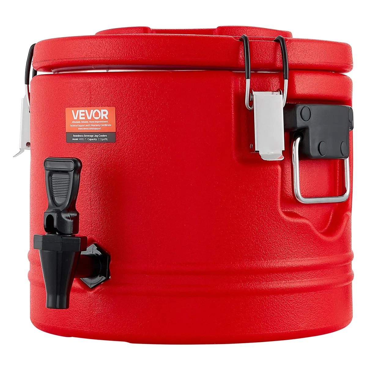VEVOR Distributore di Bevande Isolato da 8 L Distributore di Bevande Calde e Fredde Termiche con Rubinetto, Interno in Acciaio Inossidabile 304, per Tè, Caffè, Ristoranti, Esterni, Uso Versatile