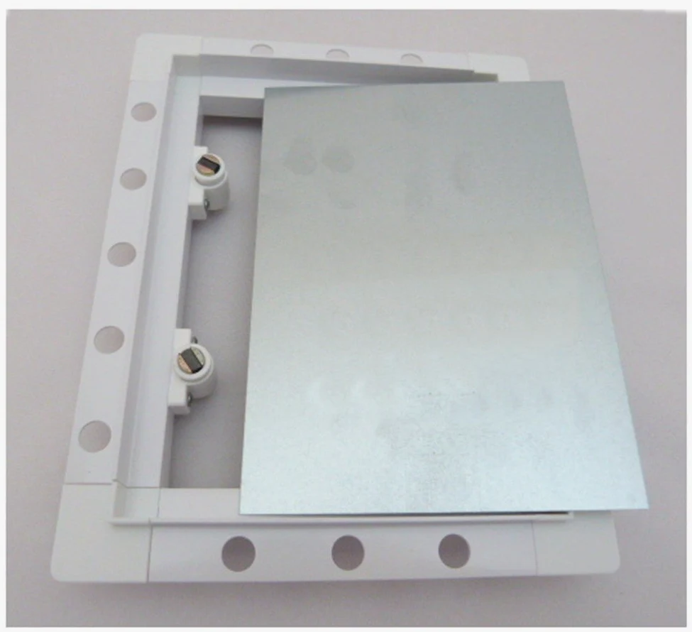 Porta per botola d’ispezione, piastrellabile magneticamente 400 x 250 mm.