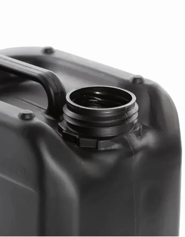 2 taniche da 5 l – Contenitore impilabile approvato dalle Nazioni Unite + tappo antimanomissione | Perfetto per la conservazione di liquidi d'acqua nero