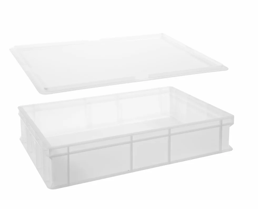 HENDI Coperchio, per le cassette portaimpasto pizza e pane di HENDI 880906, 880913, 880920, facile da pulire, senza BPA, 600x400mm, PET
