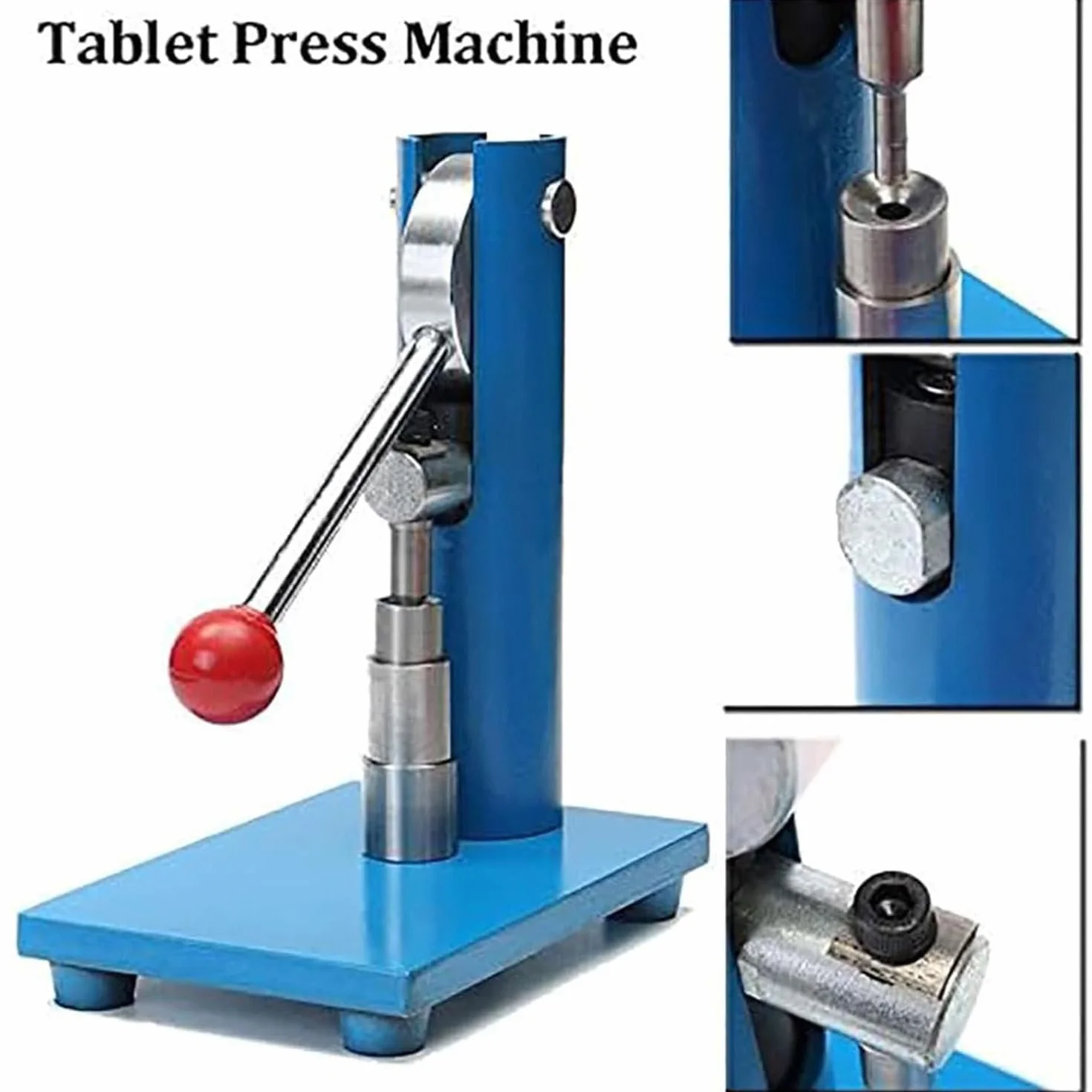 Strumento del laboratorio della macchina della stampa della compressa per la compressione della polvere, acido benzoico, medicina occidentale, 8mm muore