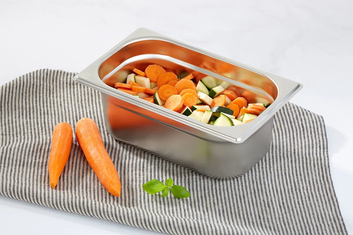 LACOR 66410Z - Vaschetta in Acciaio Inox, 265 x 162 x 100 cm