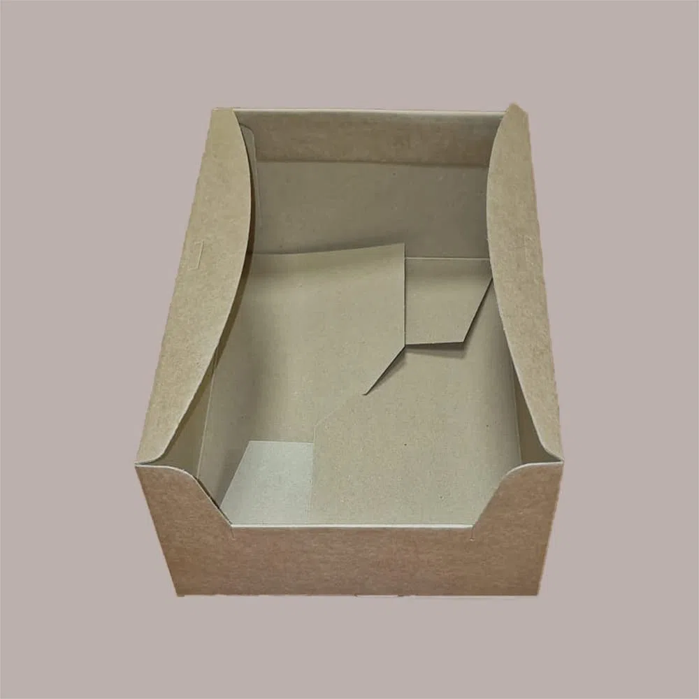 Lucgel Scatola in Carta Avana Marrone Naturale Ideale per Colomba Pasquale da 750g o1000g (335x235H140 mm) Prestige - 5 pezzi -