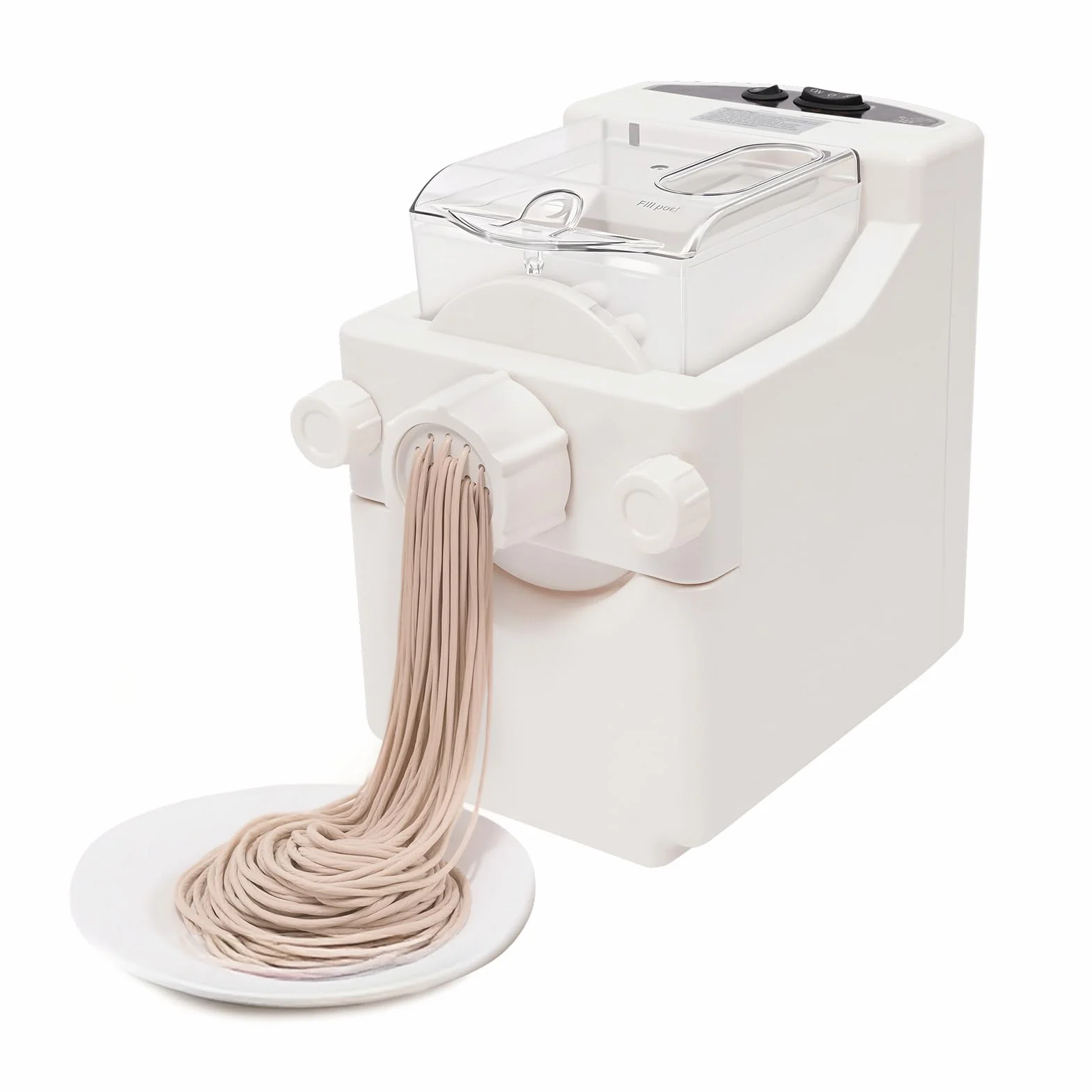 Macchina per pasta elettrica completamente automatica, 33x20,5x28,5 cm, 9 teste, 55-60 giri/min, 500 g
