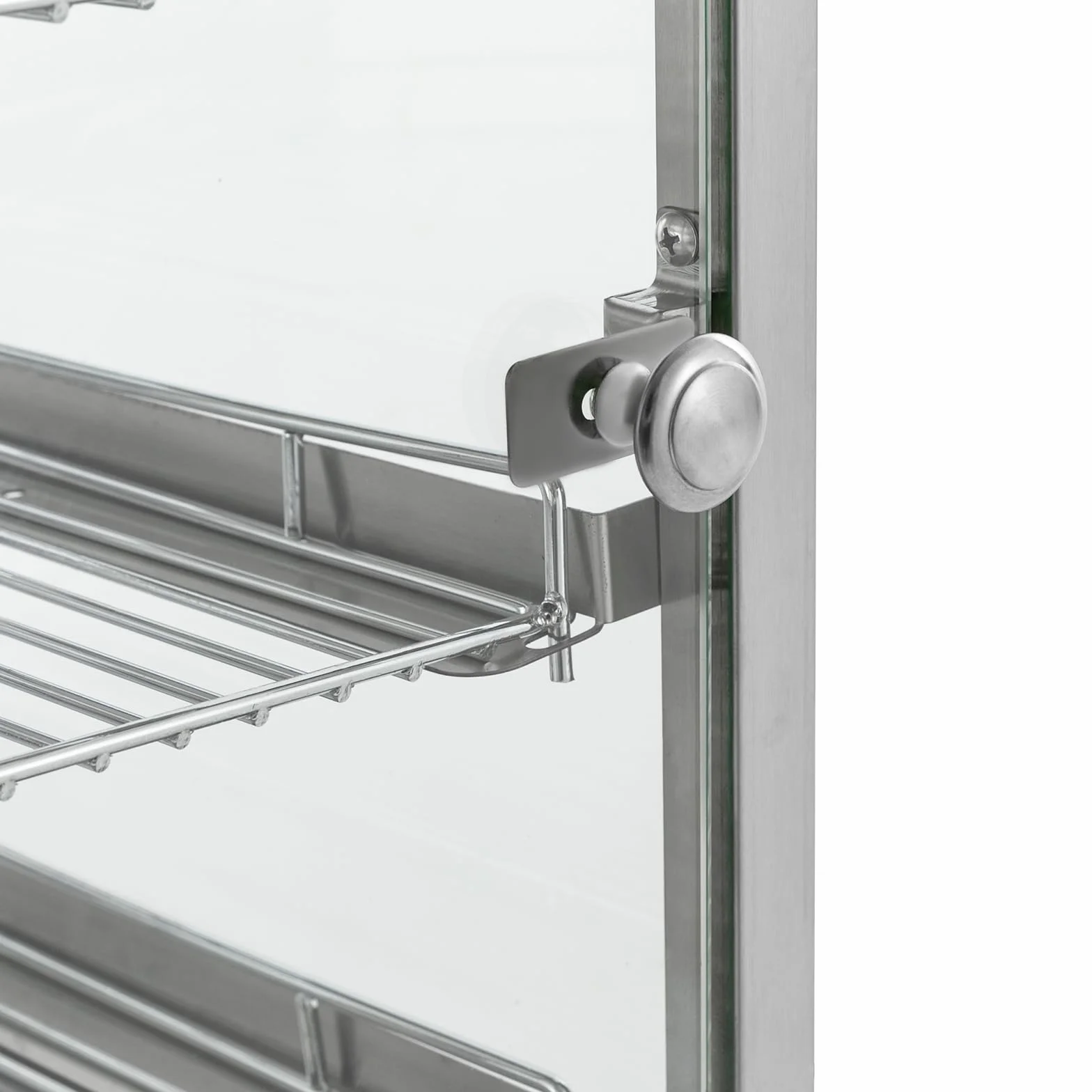 Commerciale Catering - Vetrina riscaldata calda per con 3 griglie in acciaio inox 220 V 800 W