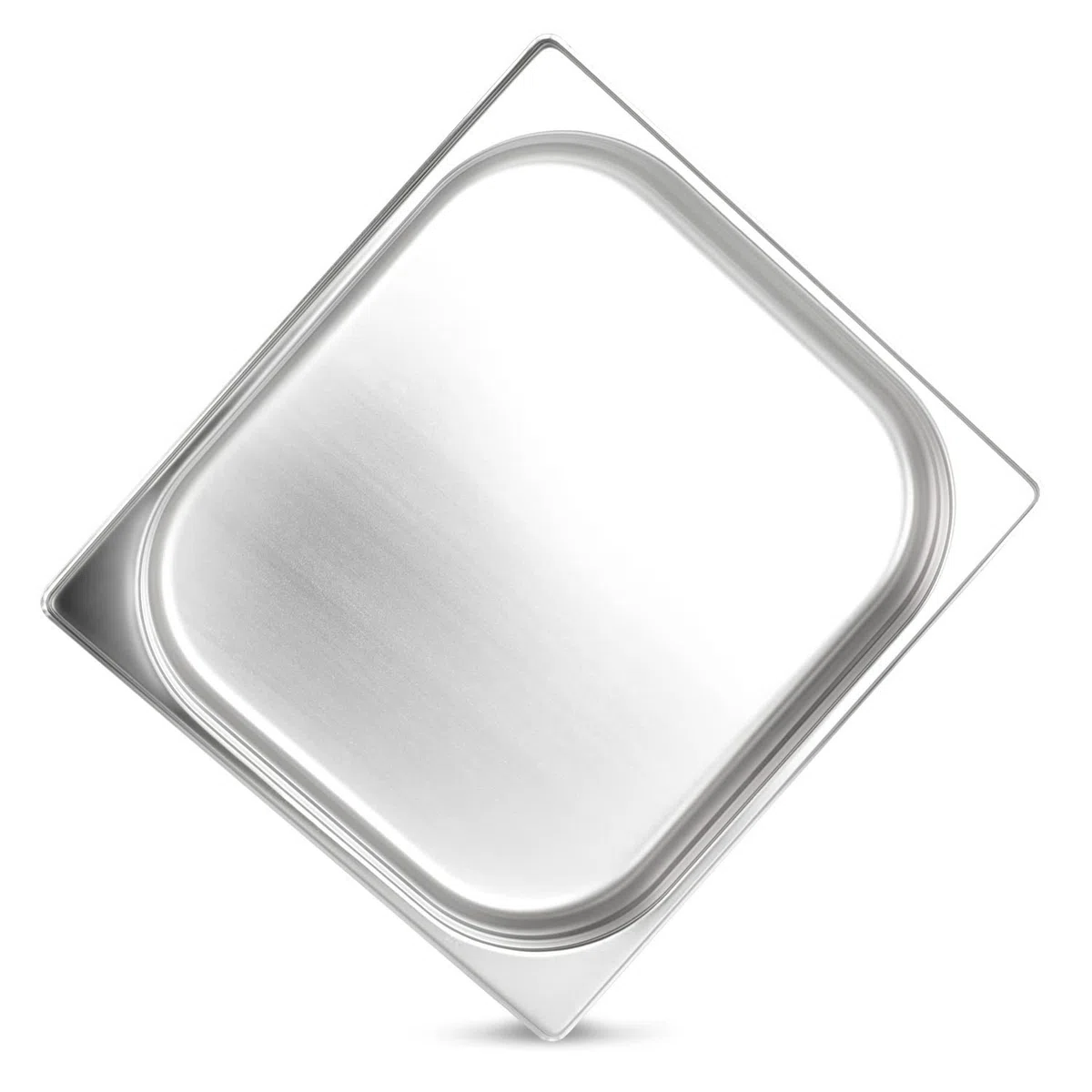 GN contenitore 2/3 40mm in acciaio inossidabile premium (con 3 L di capacità) 353 x 325 x 40 mm - Contenitore gastronorm ideale per cucinare con Chafing Dish o Bain Marie (0,6 mm di spessore)