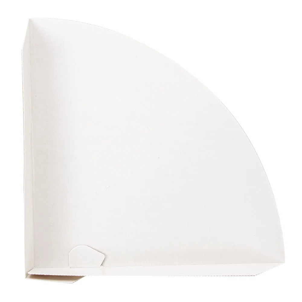 100 pezzi - Pale Crêpes 'Thepack' 220 G/M2 17X17X2,5 Cm Naturale Cartone Ondulato Nano-Micro