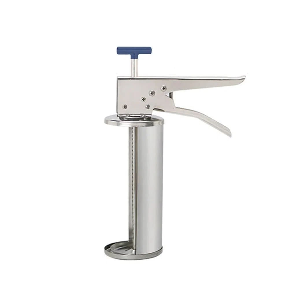 Dispenser manuale per salse, in acciaio inox, quantitativo per hamburger, preparazione di alimenti, uso domestico e commerciale