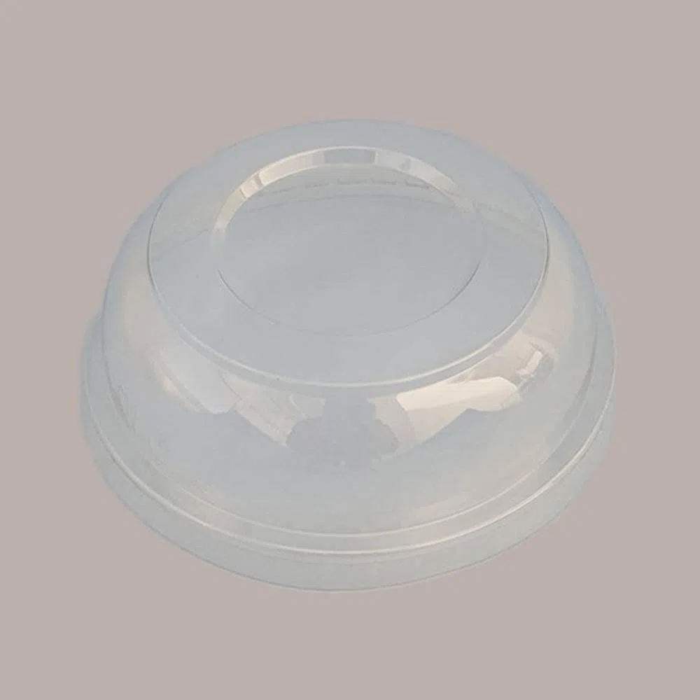Lucgel Coperchio a Cupola in Plastica per Coppetta in Carta per Gelato da 350cc - 100 pezzi -