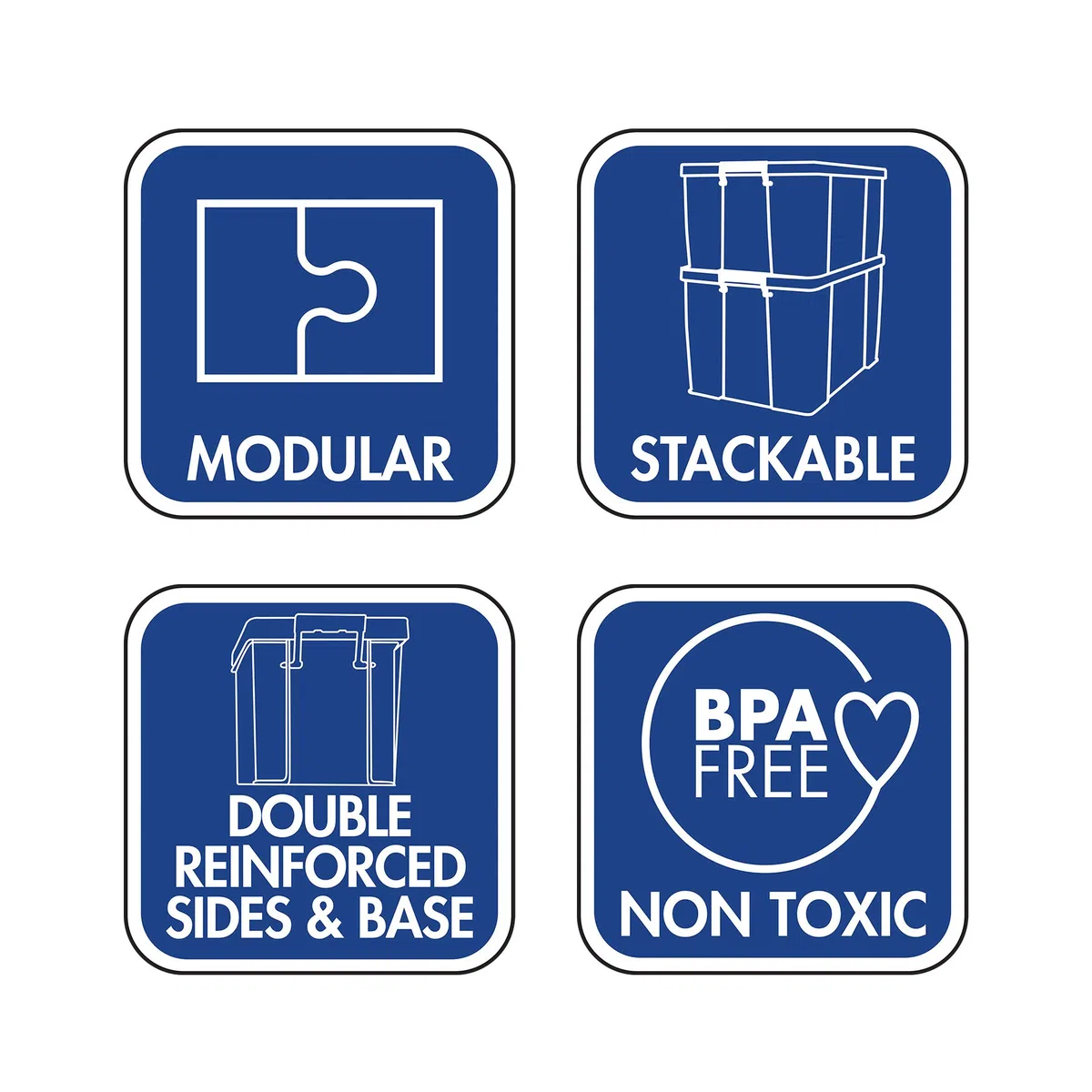 Bankers Box Prostore scatola porta oggetti in plastica con coperchio, 18,5 litri, impilabile, scatole per armadio super resistenti, dimensioni 28x32x20 cm, contenitori plastica trasparente, 1 unità