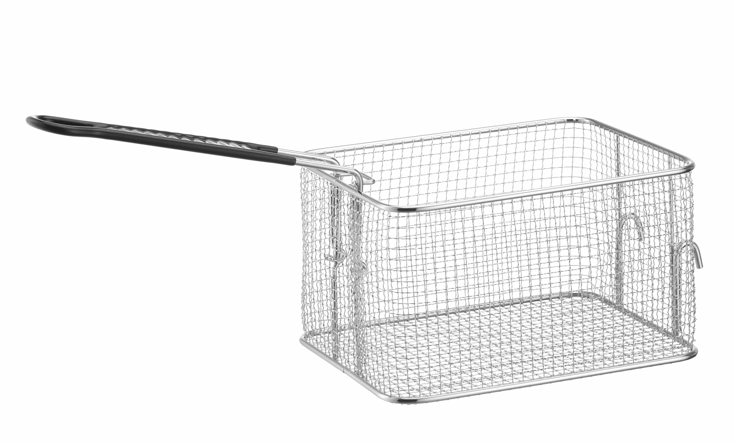 HENDI Cestello per Friggere, compatibile con friggitrici HENDI 215012 e 215029, 4L, rete a maglia fine, 208x140x(H)125mm, acciaio inox