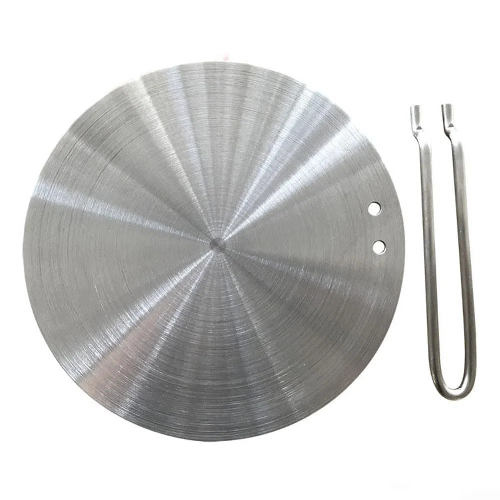 Piastra per diffusore di calore Piastra a induzione in acciaio inox Adattatore per diffusore a induzione elettrica Piastra convertitore a induzione (E)