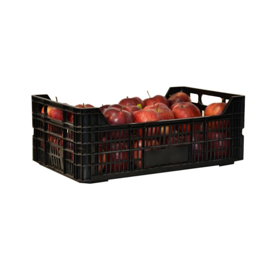 Cassetta in plastica per frutta e verdura, cesti agricoli, impilabile, sovrapponibile, raccolta di frutta e verdura, strumenti per l'agricoltura (5, EUROPA22)