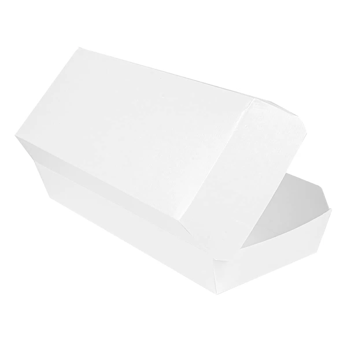 50 unità – Scatole "Panini" 'Thepack' 230 G/M2 26,5 x 12,2 x 7 cm bianco cartone ondulato Nano-Micro