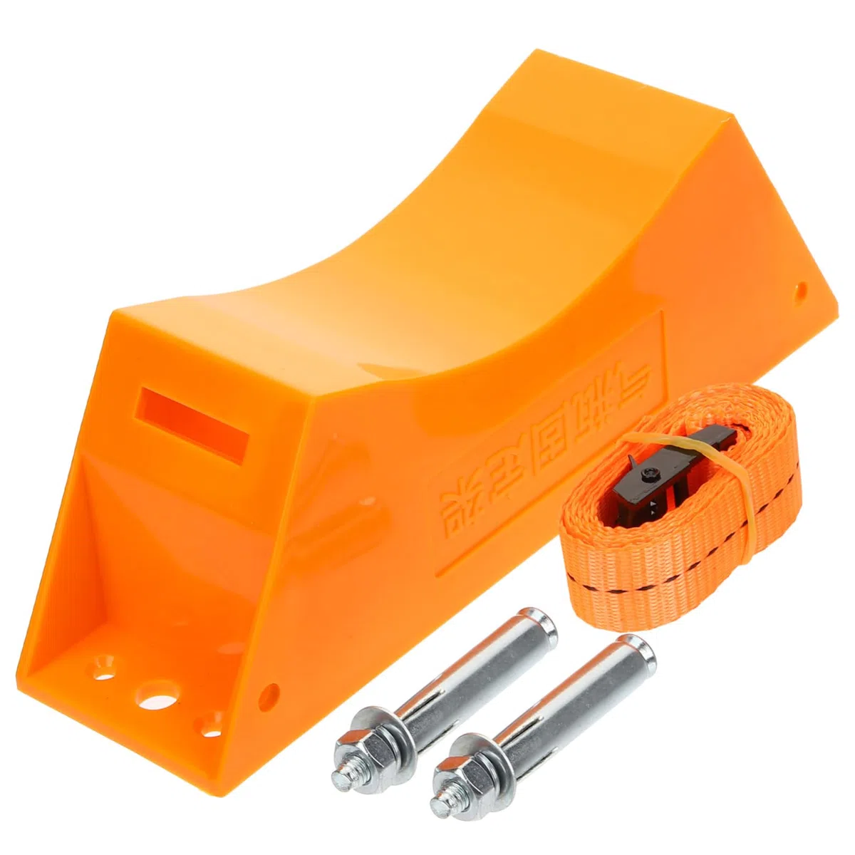 Zerodeko Supporto Per Bombola Di Propano 40l a Parete Con Cinghia Di Sicurezza, Struttura in Abs e Pp Resistente, Facile Da Installare Per Bombole Di Gas e Serbatoi Industriali