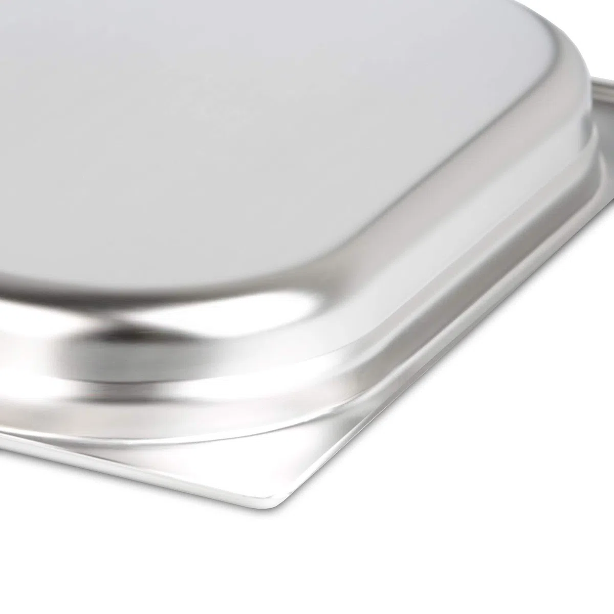 GN contenitore 2/3 40mm in acciaio inossidabile premium (con 3 L di capacità) 353 x 325 x 40 mm - Contenitore gastronorm ideale per cucinare con Chafing Dish o Bain Marie (0,6 mm di spessore)