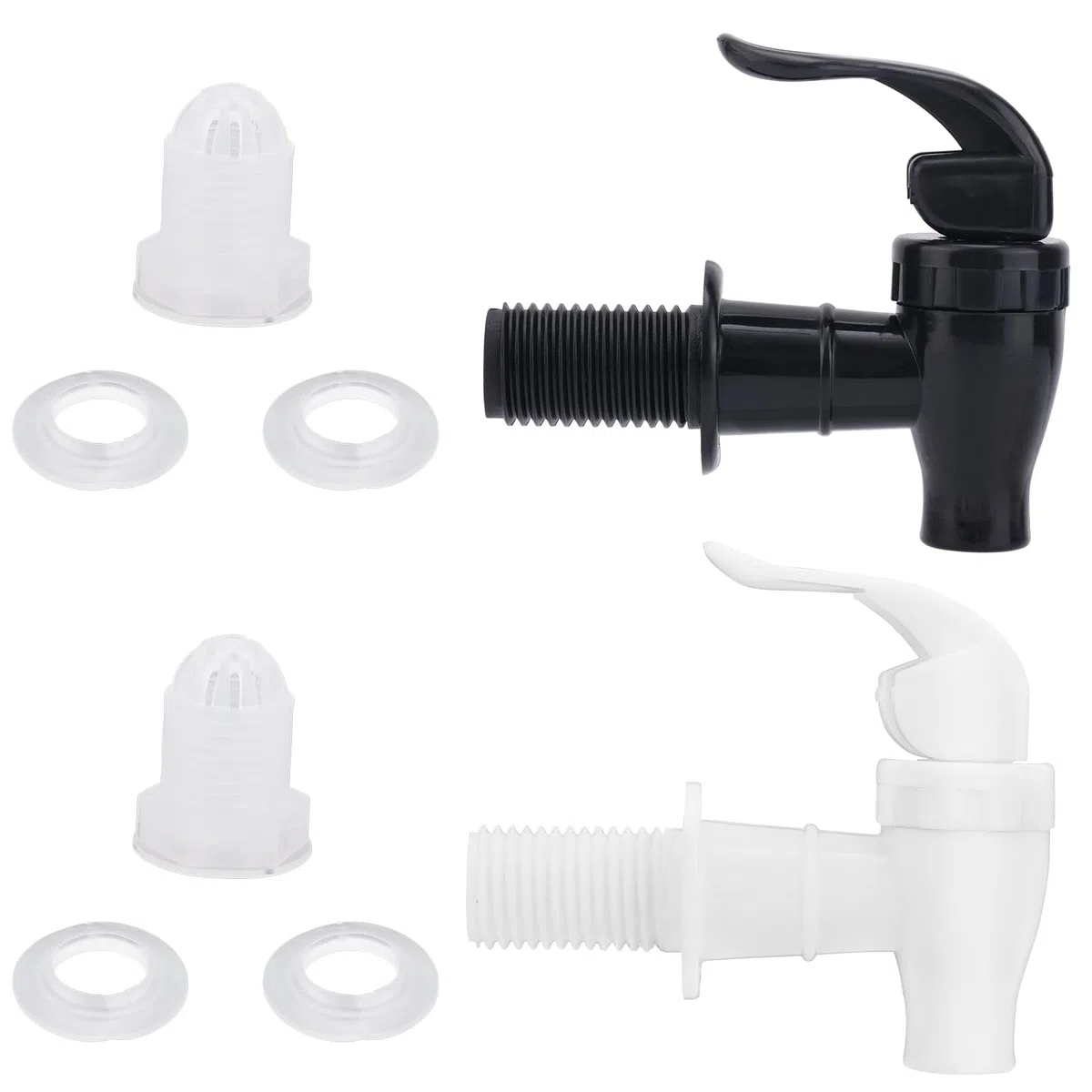 2 Pezzi Rubinetti per Distributore Bevande, Beccuccio per Distributore di Bevande Rubinetto per Acqua per Buffet Feste Distributore di Bevande in Vetro