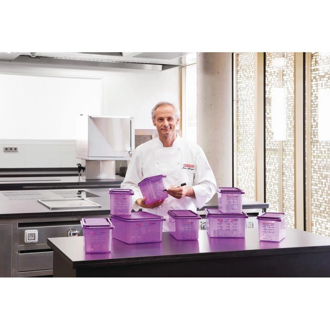 Araven – cm788 contenitore per alimenti in silicone, 6 L