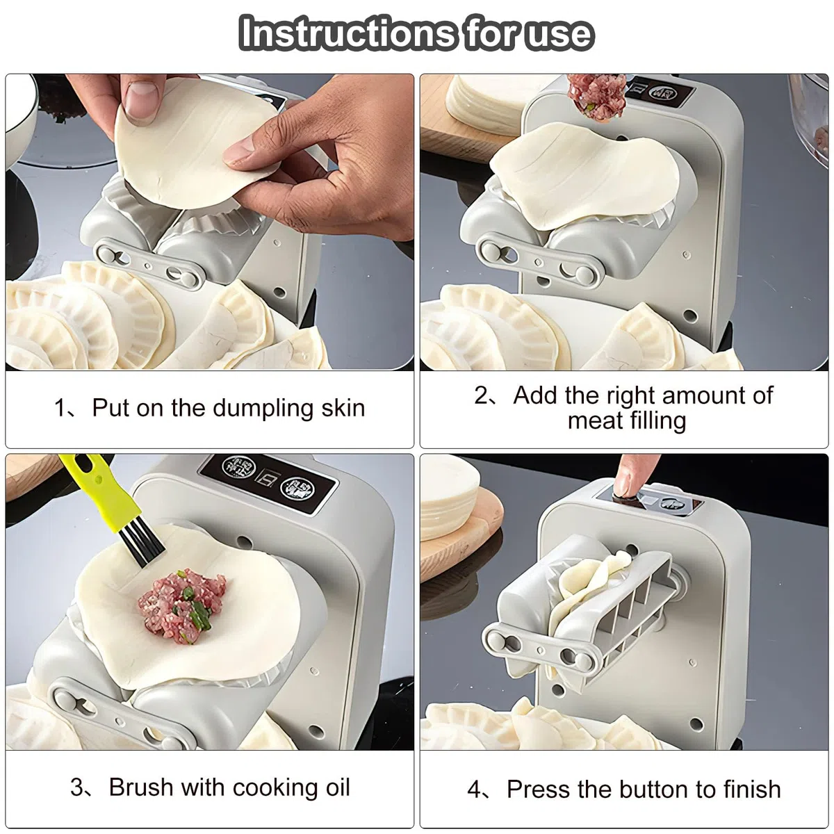 Stampo per Ravioli, Automatica Ravioli Gnocchi Maker Ravioli Stampi Prepara Rapidamente Gnocchi Empanadas Per La Macchina Per Gnocchi In Casa e Cucina Acciaio Inox Accessories