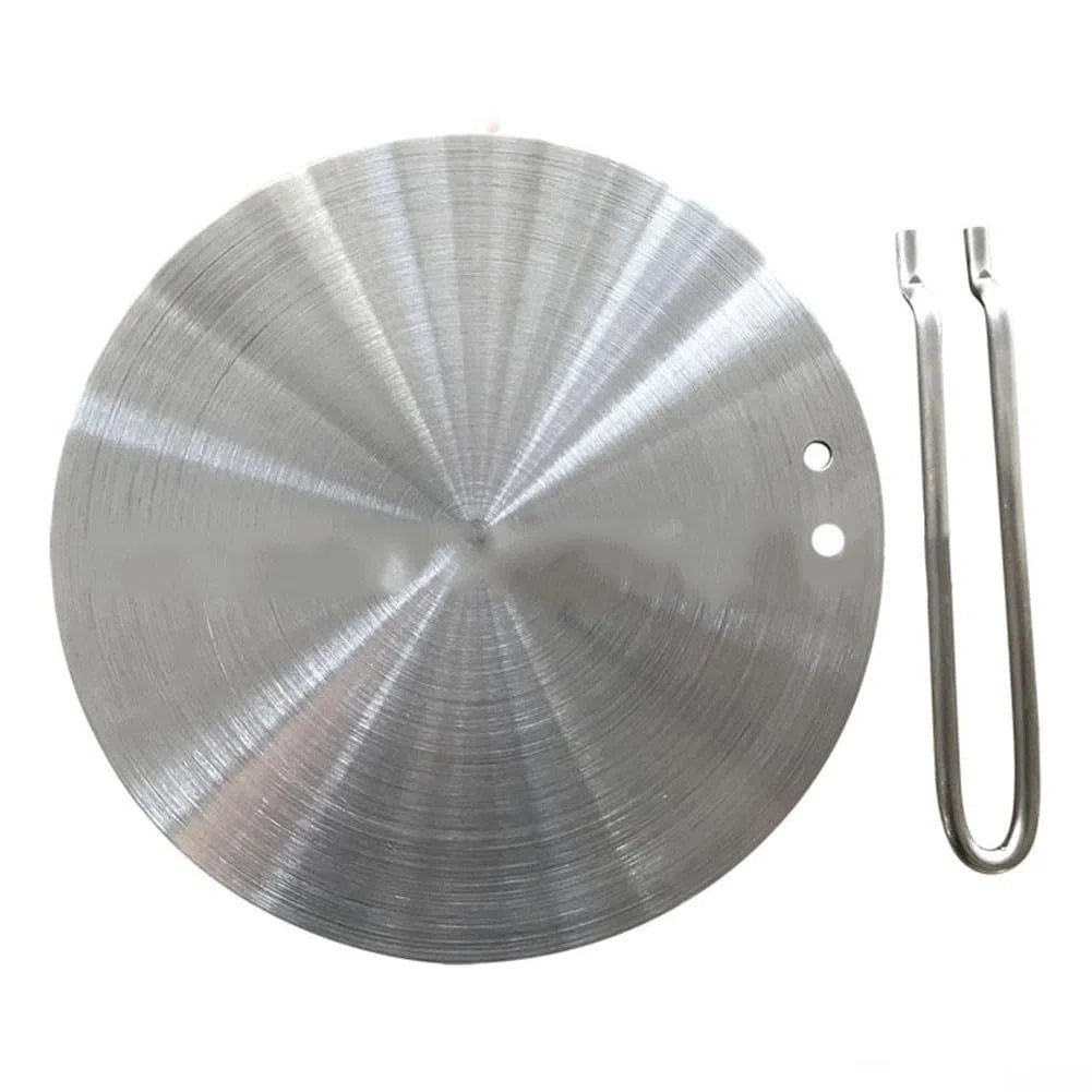 Piastra per diffusore di calore Piastra a induzione in acciaio inox Adattatore per diffusore a induzione elettrica Piastra convertitore a induzione (E)