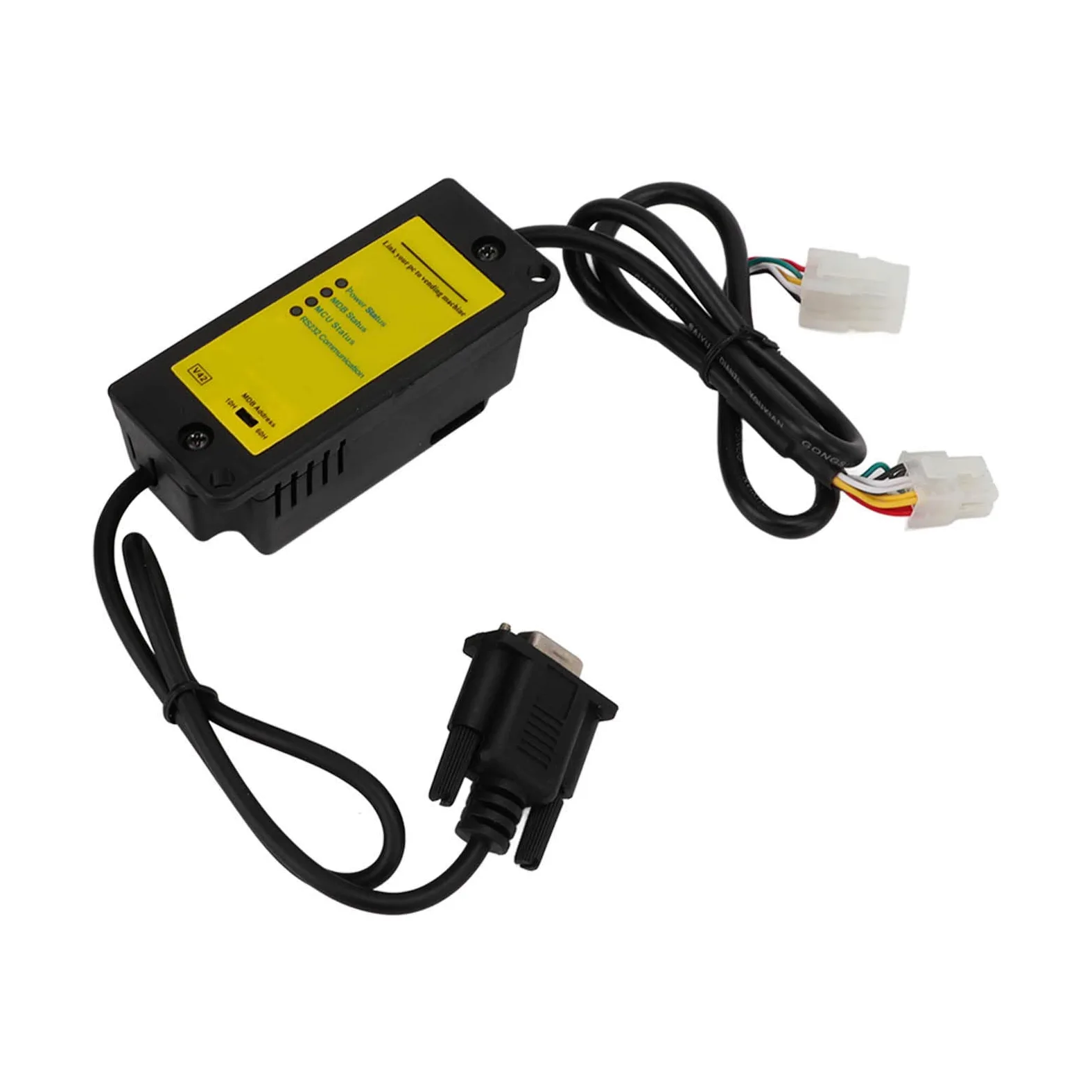 Scatola Adattatore Interfaccia PC a MDB Piccolo Modulo di Interfaccia Portatile per un Comodo Pagamento Al Distributore Automatico, Materiale ABS