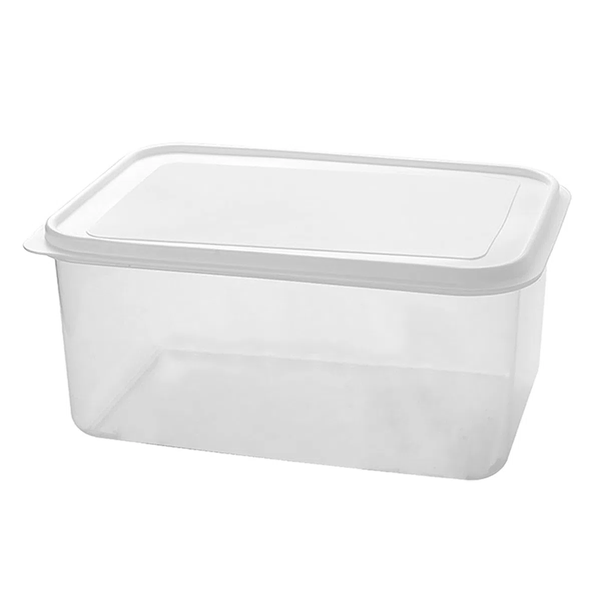 Geardeangloow Contenitore trasparente per la lievitazione dell'impasto della pizza, grande capacità, per cucina, frigorifero, pane, 4 l, trasparente