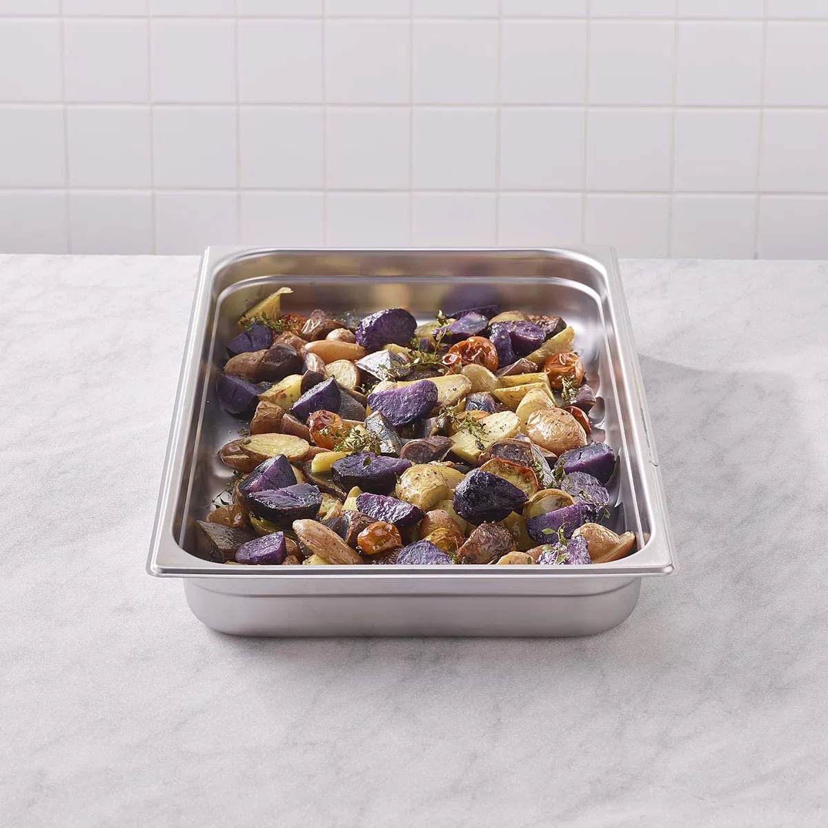 PADERNO 14102-06, Bacinella Serie Gastronorm in Acciaio Inox, 53X32,5 cm