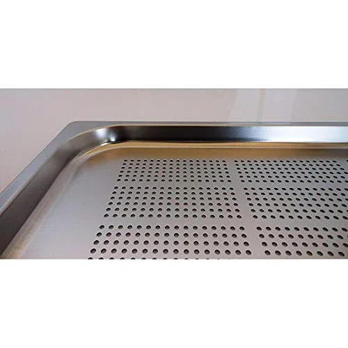 BACINELLA GASTRONORM Inox GN1/1 Misura 530X325 H 020 MM Forata