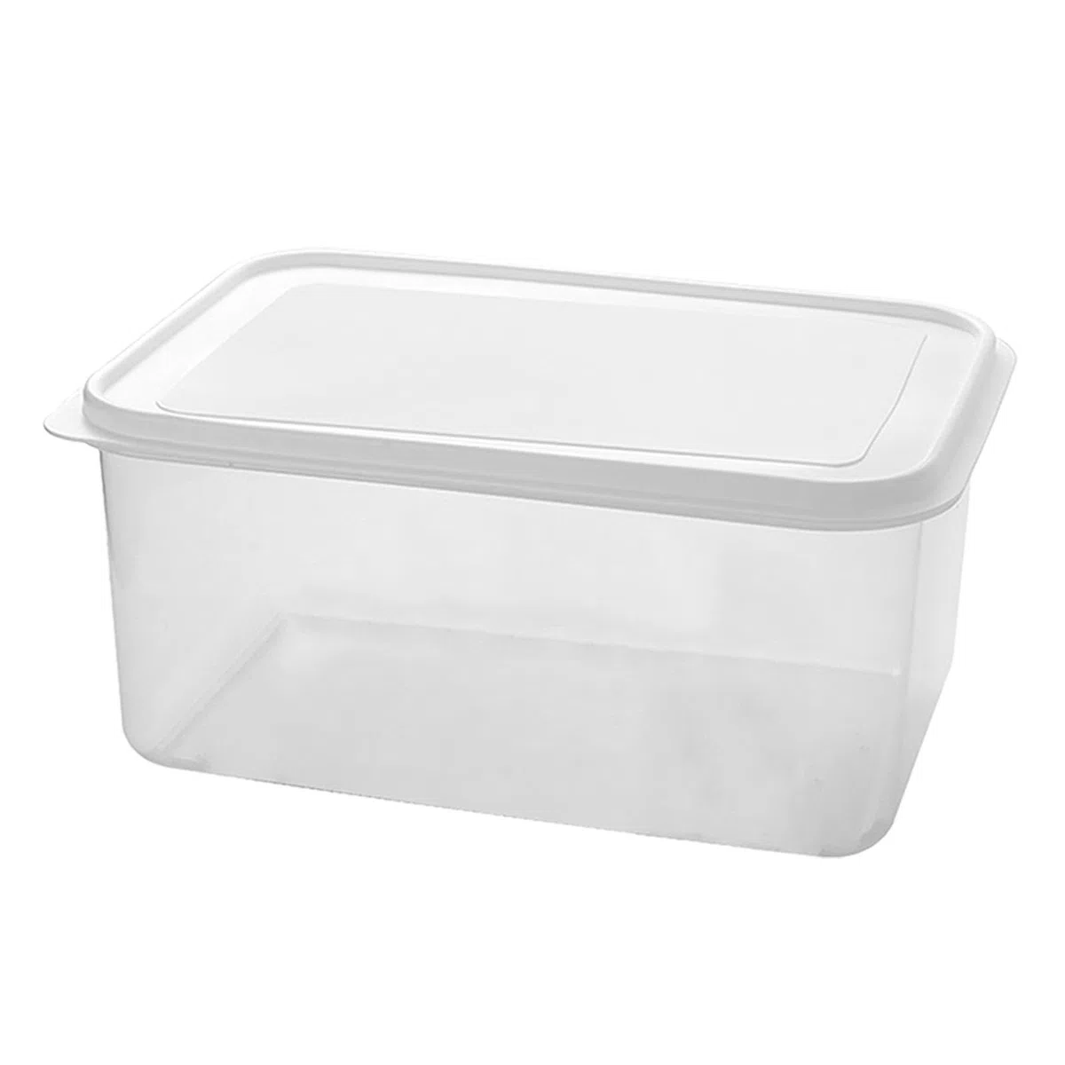 Geardeangloow Contenitore trasparente per la lievitazione dell'impasto della pizza, grande capacità, per cucina, frigorifero, pane, 4 l, trasparente