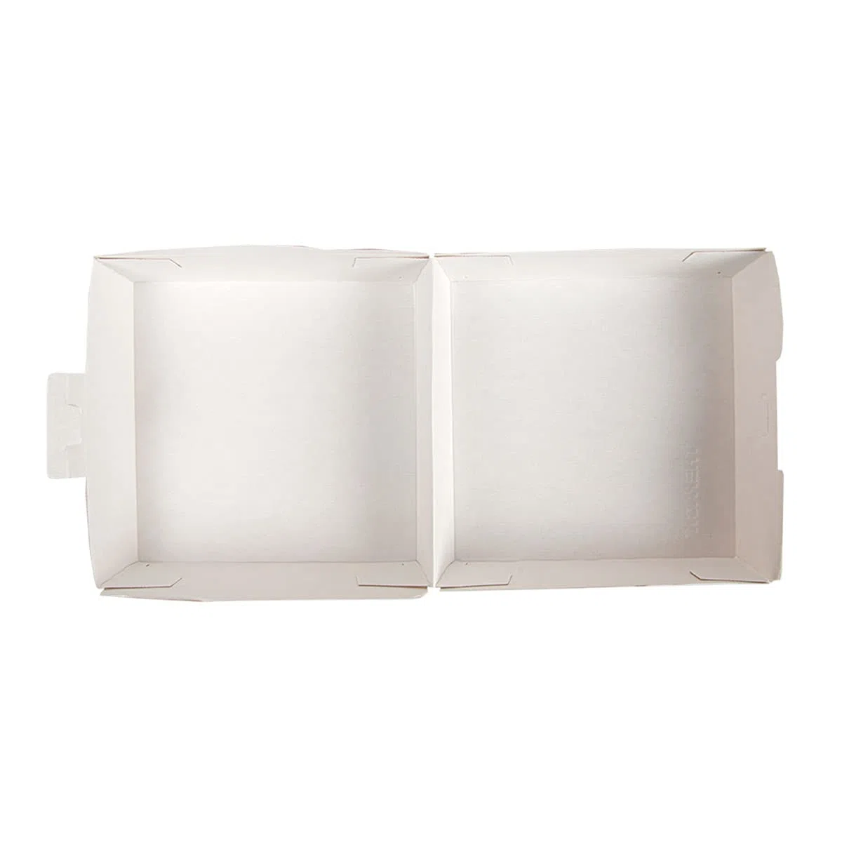 50 pezzi - Conchiglie Hamburger 'Thepack' 220 G/M2 14,2 x 13,7 x 6,1 cm naturale cartone ondulato Nano-Micro