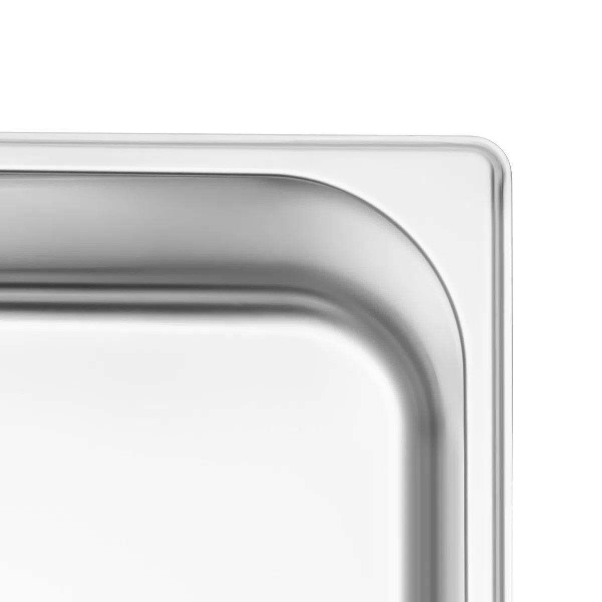 4 contenitori in acciaio inox per hotel, catering e buffet Vassoio per alimenti, con coperchio Porzioni per feste e arrosti da cuocere 50,8 x 30,48 x 10 cm