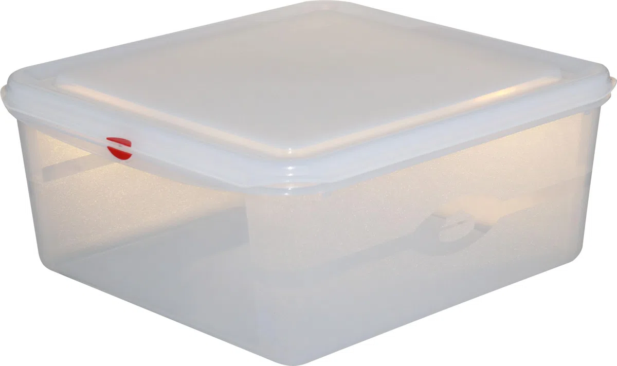 METRO Professional Contenitore per alimenti GN 2/3, 150 mm, polipropilene, con coperchio