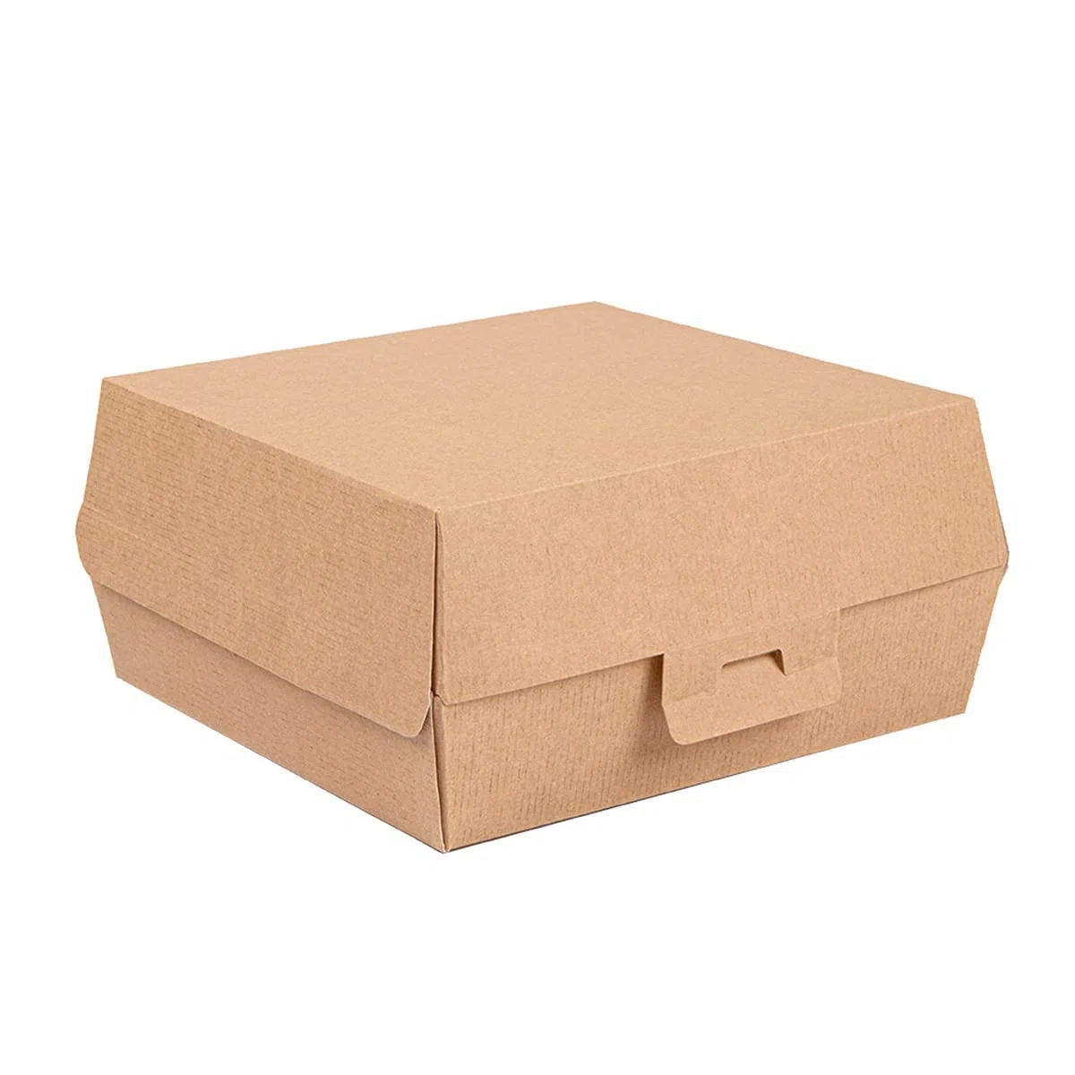 50 pezzi - Conchiglie Hamburger 'Thepack' 220 G/M2 14,2 x 13,7 x 6,1 cm naturale cartone ondulato Nano-Micro