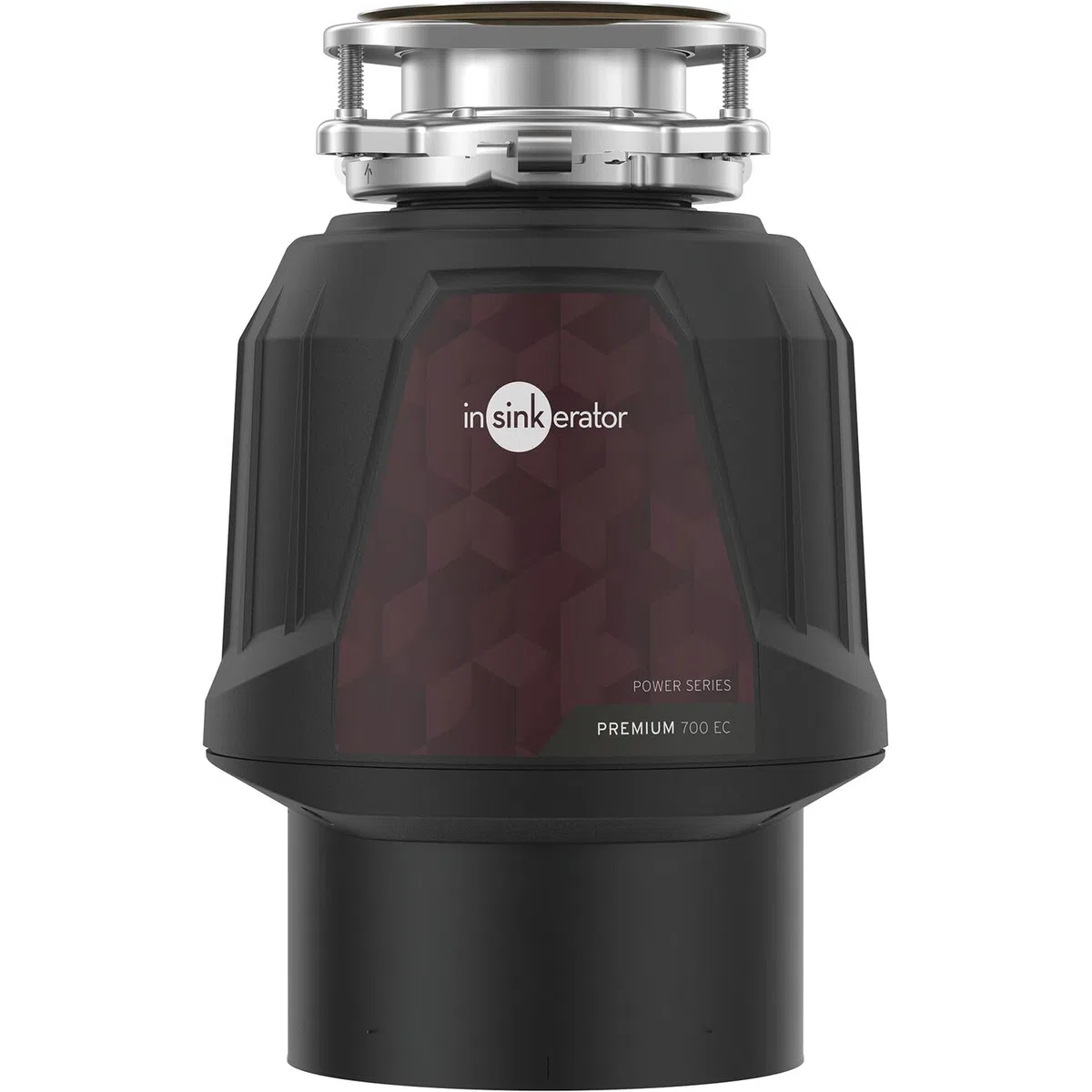 Insinkerator Premium 700 EC - Tritatutto per rifiuti da cucina con motore a induzione da 0,75 CV e interruttore dell'aria