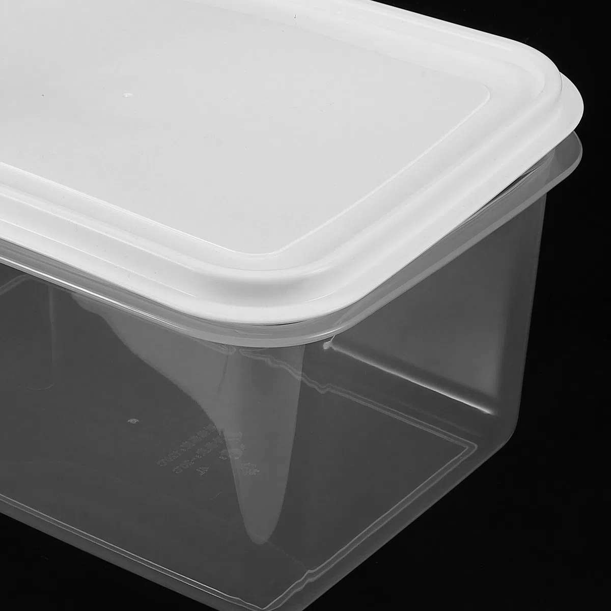 Generico Scatola Lievitazione Impasti Pizza con Coperchio Contenitore per Lievitazione Compatto e Salvaspazio per Pane e Pasta Lievitata in Cucina e Frigorifero