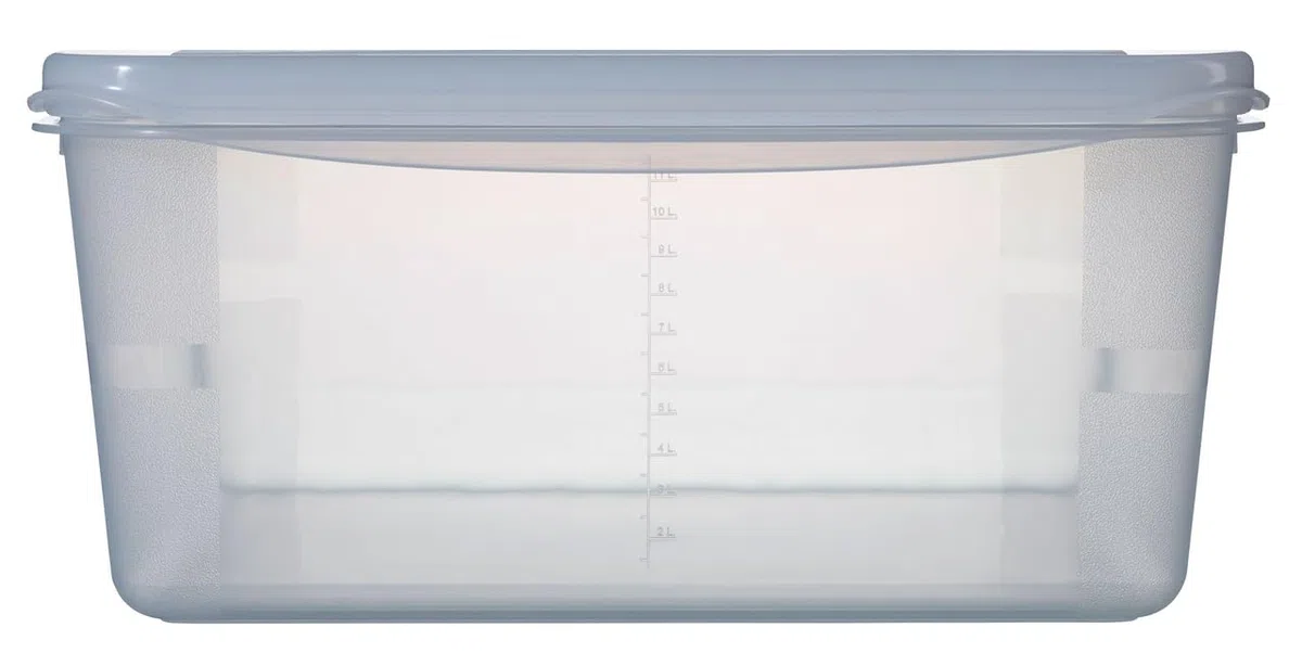 METRO Professional Contenitore per alimenti GN 2/3, 150 mm, polipropilene, con coperchio