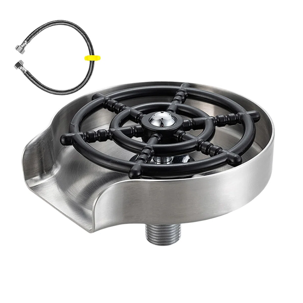 - Sciacquatrice ad alta pressione, in per lavello da cucina | Pulitore di tazze in acciaio , bottiglia di acqua detergente automatica per cucina, bar, lavello
