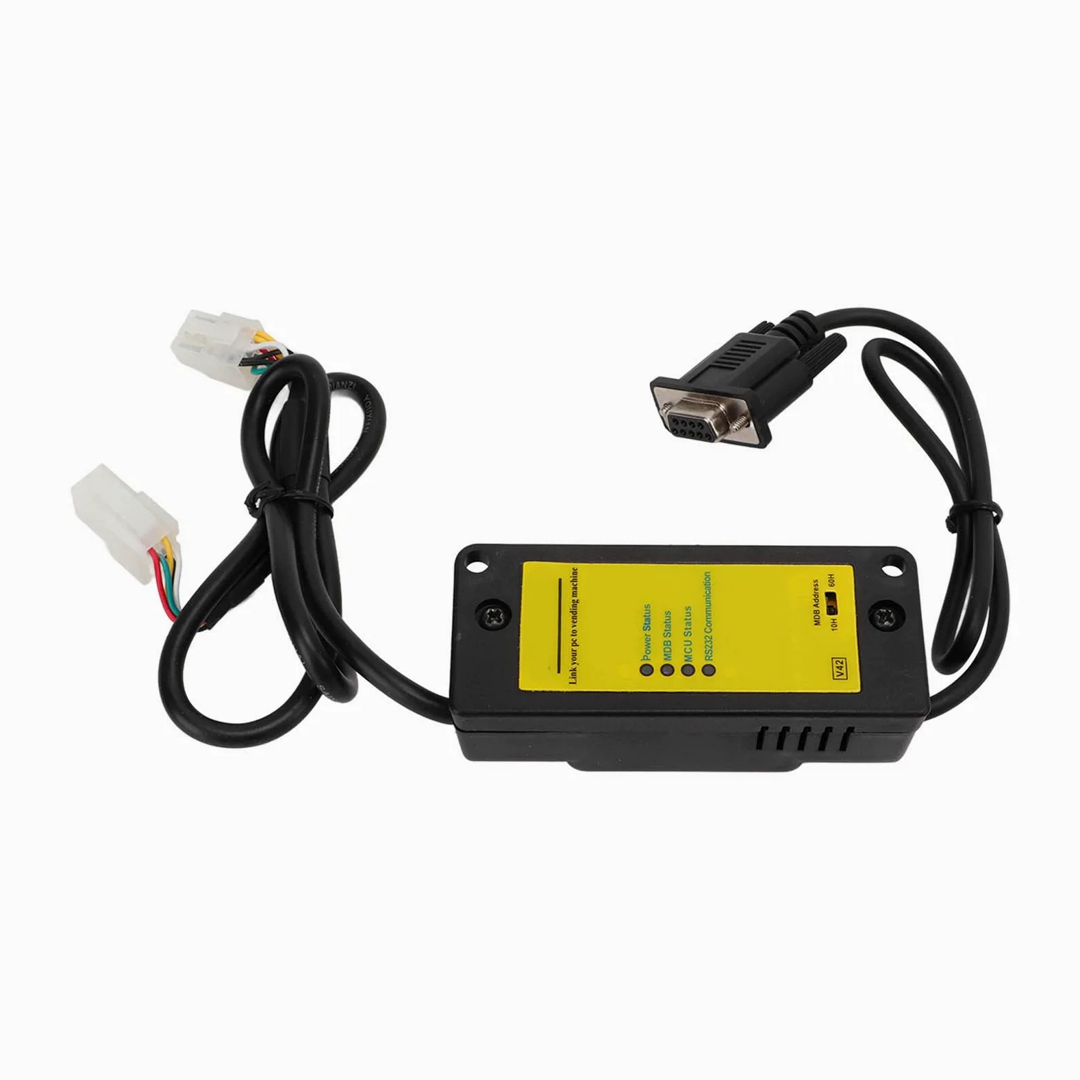 Scatola Adattatore Interfaccia PC a MDB Piccolo Modulo di Interfaccia Portatile per un Comodo Pagamento Al Distributore Automatico, Materiale ABS