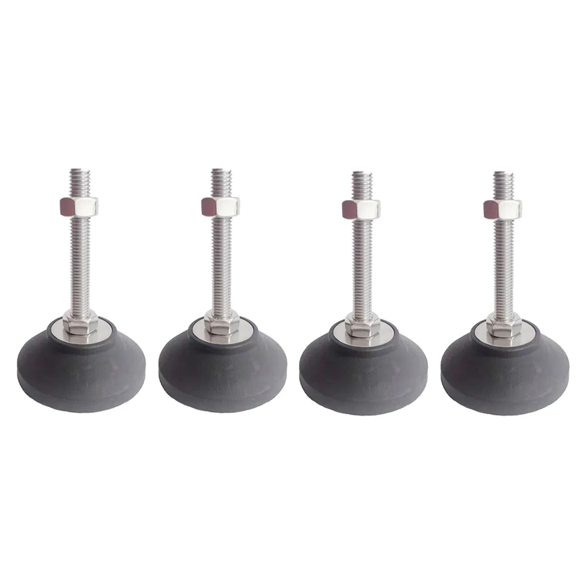 BORDSTRACT Piedi di livellamento della mobilia, 4 pezzi M5 Heavy Duty regolatore di altezza piedino livellatore dimensione filo per tavoli,cassettiera, panca, armadi(D30*M5*L30)